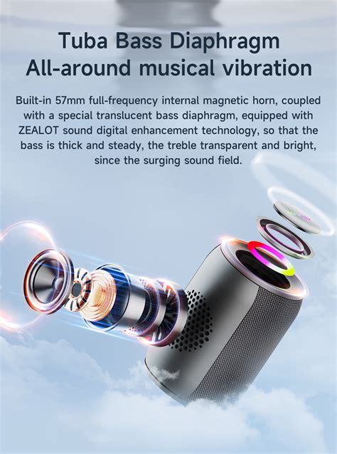 S32 Pro Portable Bluetooth Speaker ZEALOT