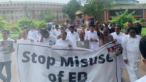 In Pics Congress Stages Protests As Sonia Gandhi Is Questioned By ED