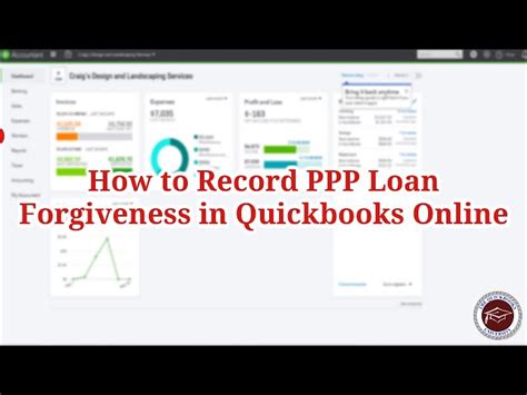 How To Record Ppp Loan Forgiveness In Quickbooks Commons Credit