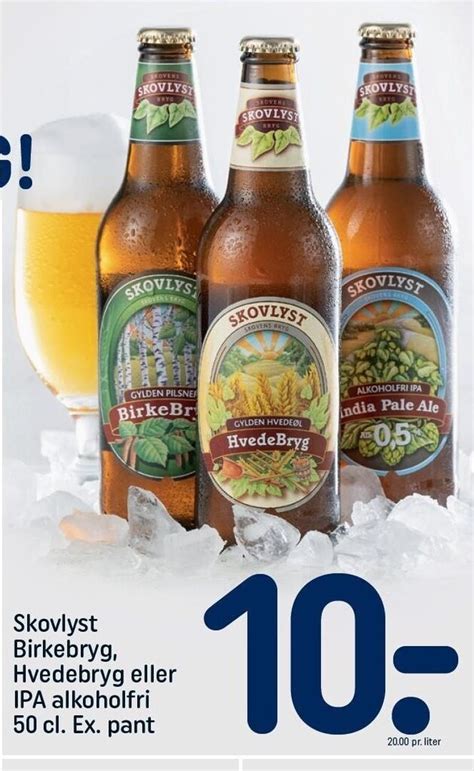 Skovlyst Birkebryg Hvedebryg El IPA Alkoholfri Tilbud Hos Rema 1000