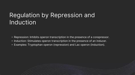 Protein Synthesis Regulation In Prokaryotespptx