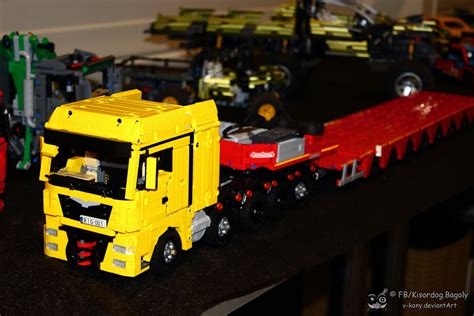 Lego Articulated Lorry By V Kony On Deviantart