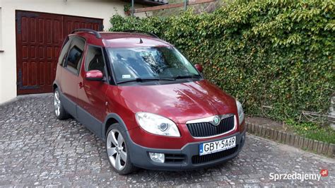 Skoda Roomster wersja Scout bardzo zadbana Gdańsk Sprzedajemy pl