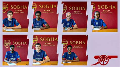 Official Seven Arsenal Players Sign New Contracts Nowarsenal