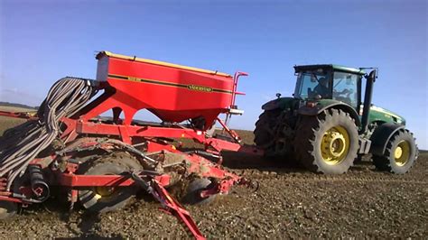 John Deere Vaderstad Spirit Siew Pszenicy Youtube