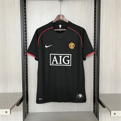 Camisa Do Manchester United Ii Retr Preta Zeeta