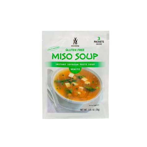 White Miso Soup-3 Servings 1.05oz (30g) – Mishima Foods USA