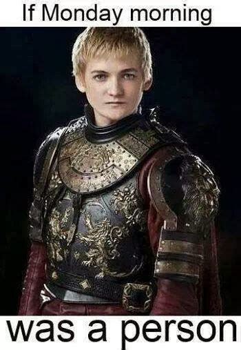 #GameOfThrones Monday = Joffrey | Game Of Thrones Memes and Quotes