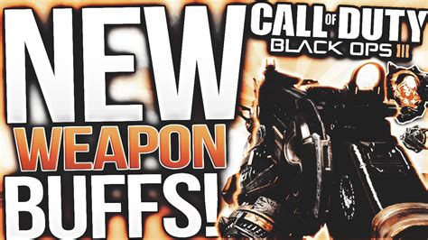 HUGE WEAPON BUFFS IN BLACK OPS 3 Reduced Recoil And ADS Sway BO3