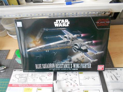 Star Wars Blue Squadron Resistance X Wing Fighter Bandai