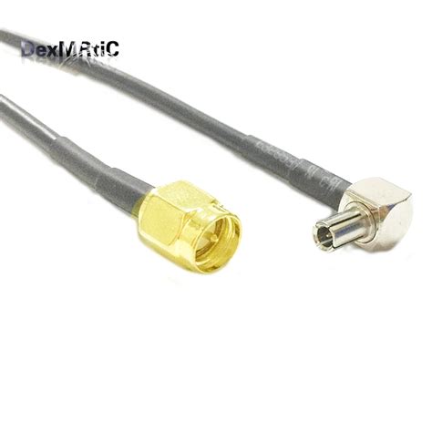 Cable De Puente De Ngulo Recto Sma Macho A Ts Adaptador Para M Dem