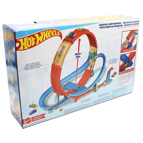 Đồ Chơi Mô Hình Đường Đua Xoắn Ốc Cực Đại Hot Wheels GTV14