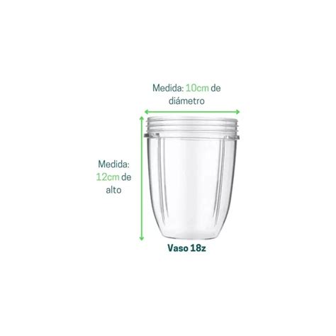 Vaso De Oz Con Agarradera Para Nutribullet Transparente Coppel