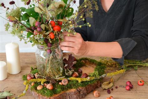 Diy Herbstdeko Mit Naturmaterialien Zukunftleben