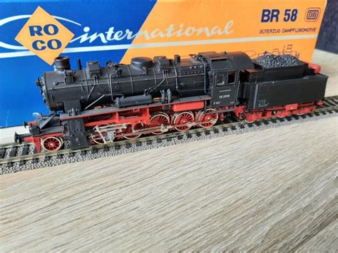 Roco H0 4112 Steam Locomotive With Tender BR 58 DB Catawiki