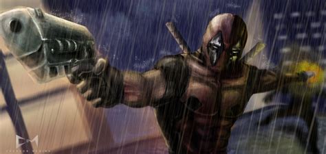 Badass Deadpool By Motimedina On Deviantart