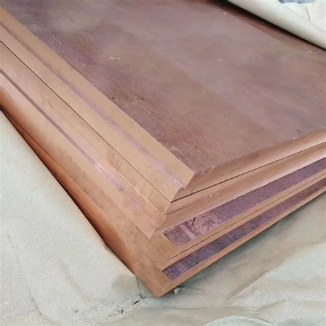 Customized Size Copper Sheets 2mm Thick 99 9 Pure C1100 Copper Sheet