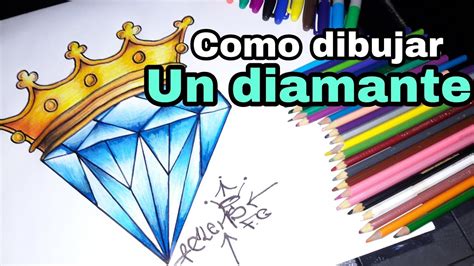 Como Dibujar Un Diamante Como Dibujar Un Diamante Paso A Paso How