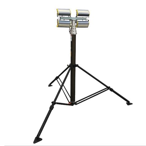 Pneumatic Telescopic Mast With Tripod Mounting Light Tower At Best