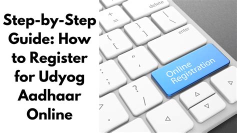 Step By Step Guide How To Register For Udyog Aadhaar Online THE