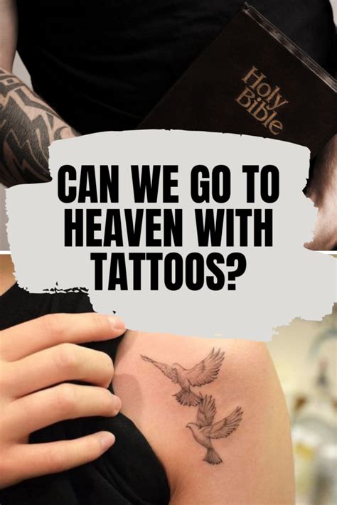 Can We Go To Heaven With Tattoos Tattoo Glee