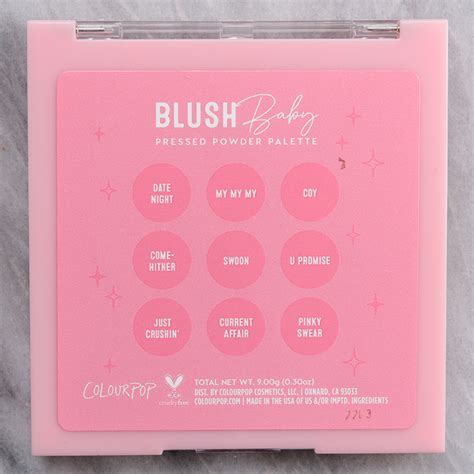 Colourpop Blush Baby Palette Review Swatches Fre Mantle Beautican