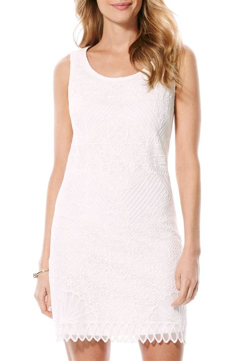 Laundry By Shelli Segal Embroidered Sheath Dress Nordstrom