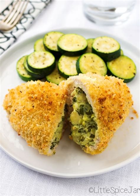 Spinach Cream Cheese Stuffed Chicken Breast Little Spice Jar