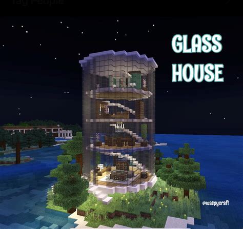 Minecraft Glass House Ideas