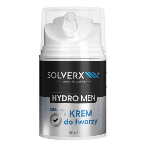 SOLVERX HYDRO MEN Krem do twarzy Wizaż24