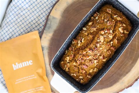 Vegan Pumpkin Spice Loaf – Blume