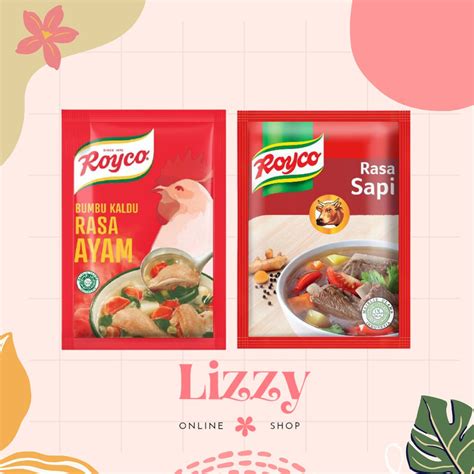 Jual Royco Bumbu Kaldu Penyedap Rasa Sachet Kemasan G G