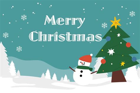 Merry Christmas Banner Vector Illustration Icon Christmas Day 14518812 Vector Art At Vecteezy