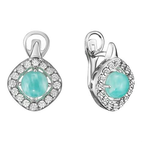 Купить Серьги серебро за 4304р. с доставкой