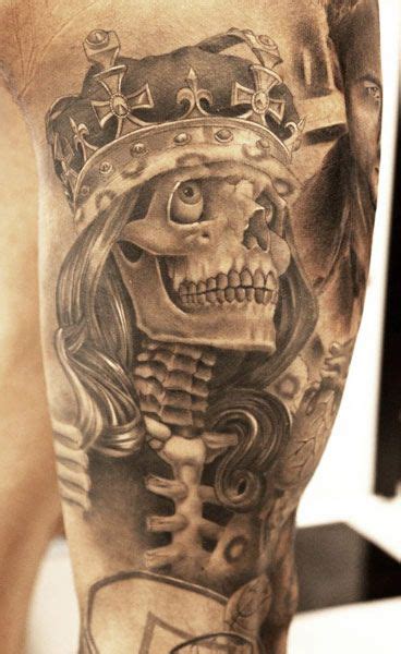 Skull Tattoo By Miguel Bohigues Post 6615 Skull Tattoo Halloween