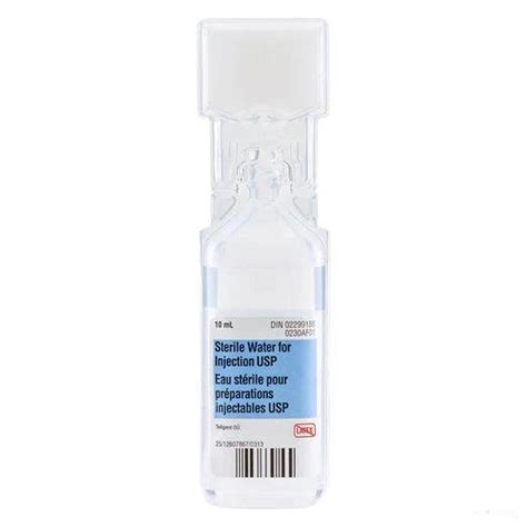 Buy Sterile Water For Injection Usp 10 Ml 0230af01 20 Bx Emerdepot Medical Supplies