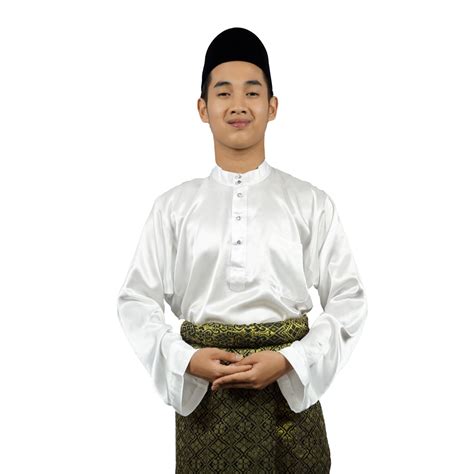 OFFER BAJU SAHAJA SAIZ L JOHOR CEKAK BAJU MELAYU BAJU SAHAJA