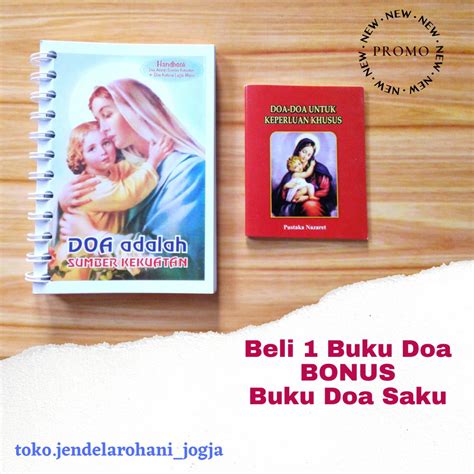 Jual PROMO; Paket Buku Doa Katolik/Doa Umat Kristiani/Souvenir Buku Doa ...