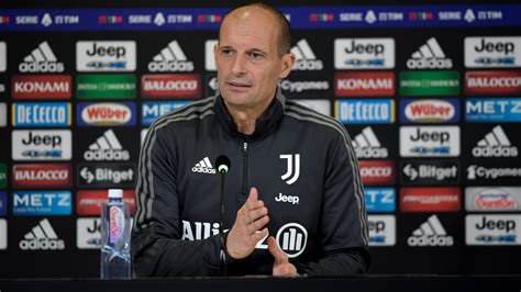 Coach Allegri Previews Cagliari Juventus Juventus Tv