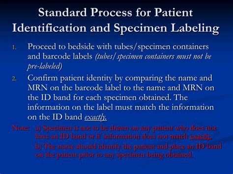 PPT Safe Labeling Of Laboratory Specimens PowerPoint Presentation