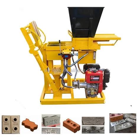 Hydraulic Press Makiga Eco Brava Small Clay Earth Interlocking