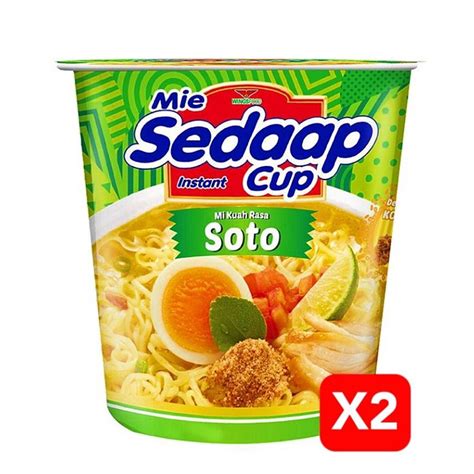 Mie Sedaap Cup Mi Sedaap Instant Noodle Cup Mi Sedaap Cawan Asli Soto