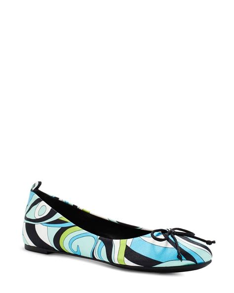 Swirl Travel Cool Multi Ballet Flats Chicos