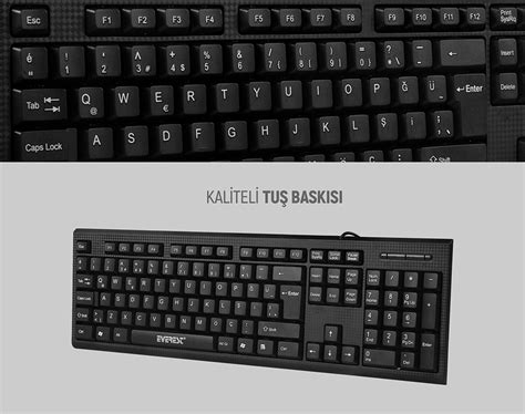 Everest KB871 U Q Klavye Fenomenurunler