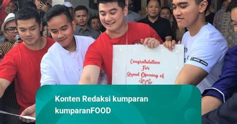 Kaesang Gibran Dan Chef Arnold Buka Restoran Rice Bowl Rasa Lokal