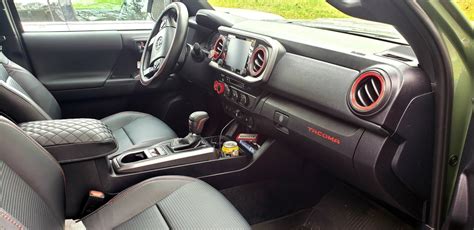 Toyota Tacoma Red Interior