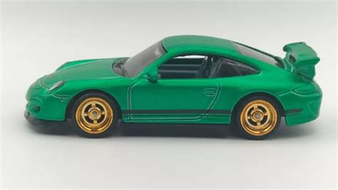 HOT WHEELS FACTORY Test Run Proto Porsche 911 GT3 RS Voiture Multipack Pneu Caoutchouc EUR 9