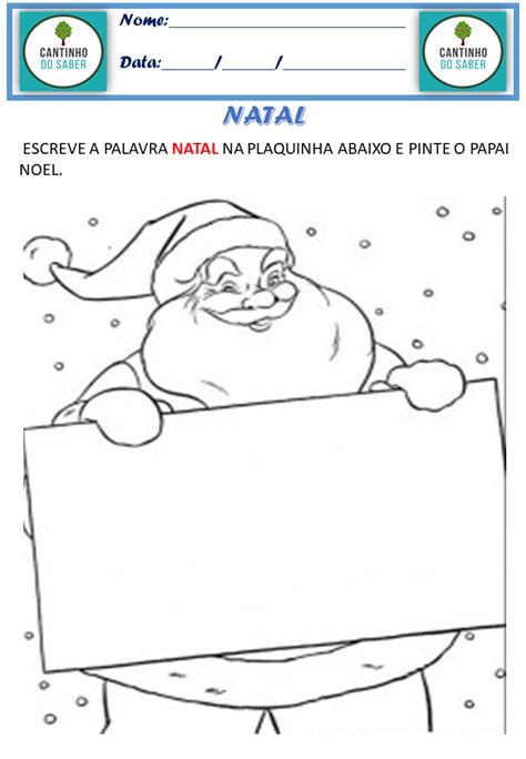 Atividade De Natal Para Educa O Infantil Atividades Para A Educa O