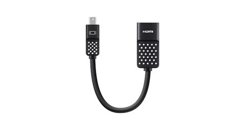 Belkin Active Displayport To Hdmi Adapter 4k Hdr Black