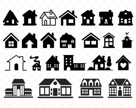 House svg House svg files House svg bundle House clipart House | Etsy